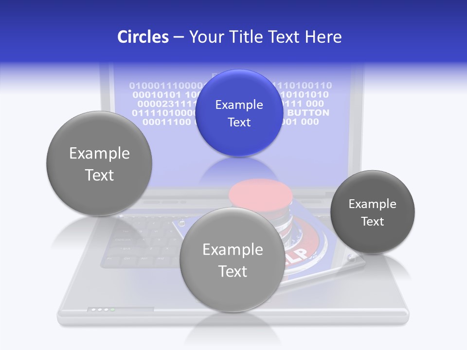 Togetherness Touching Caregiver PowerPoint Template