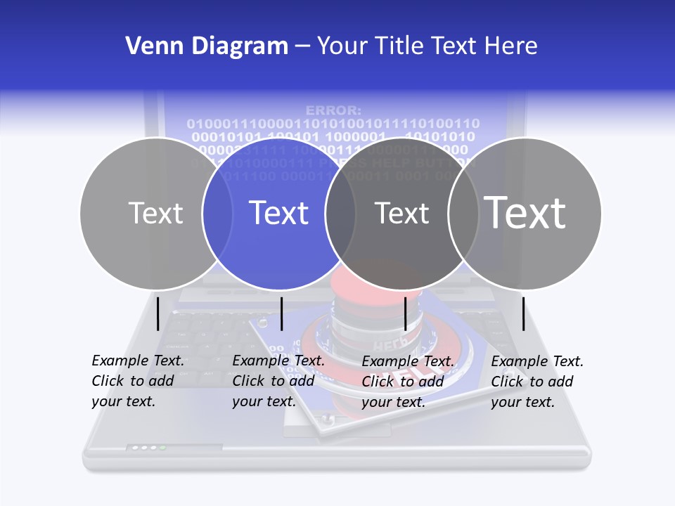 Togetherness Touching Caregiver PowerPoint Template