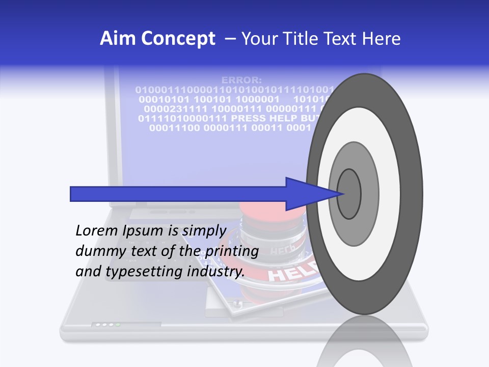 Togetherness Touching Caregiver PowerPoint Template