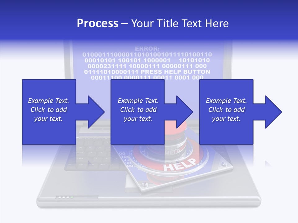Togetherness Touching Caregiver PowerPoint Template