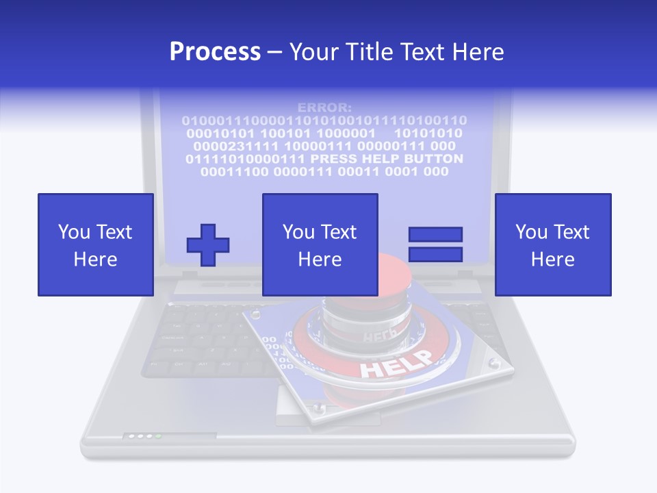 Togetherness Touching Caregiver PowerPoint Template
