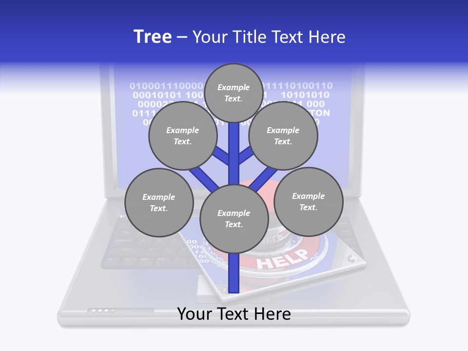 Togetherness Touching Caregiver PowerPoint Template