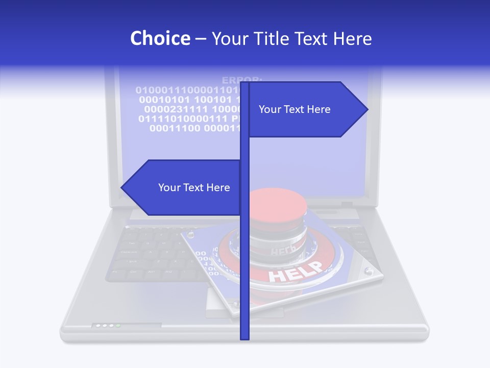 Togetherness Touching Caregiver PowerPoint Template