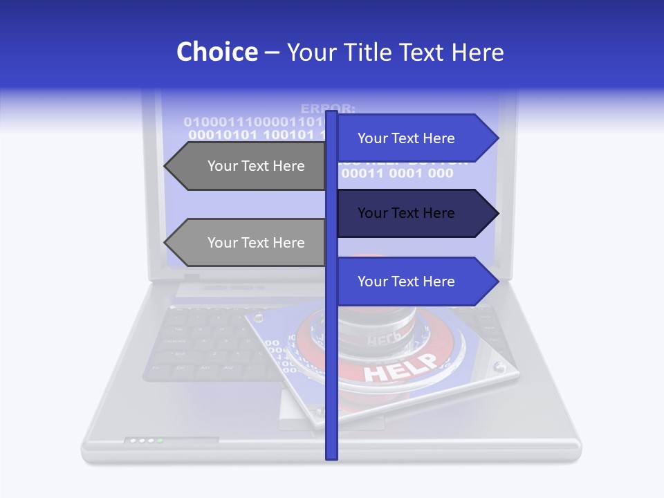 Togetherness Touching Caregiver PowerPoint Template