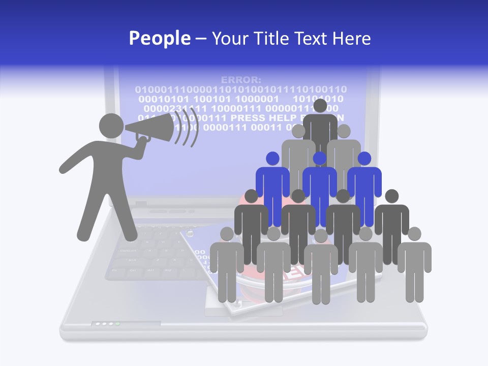 Togetherness Touching Caregiver PowerPoint Template