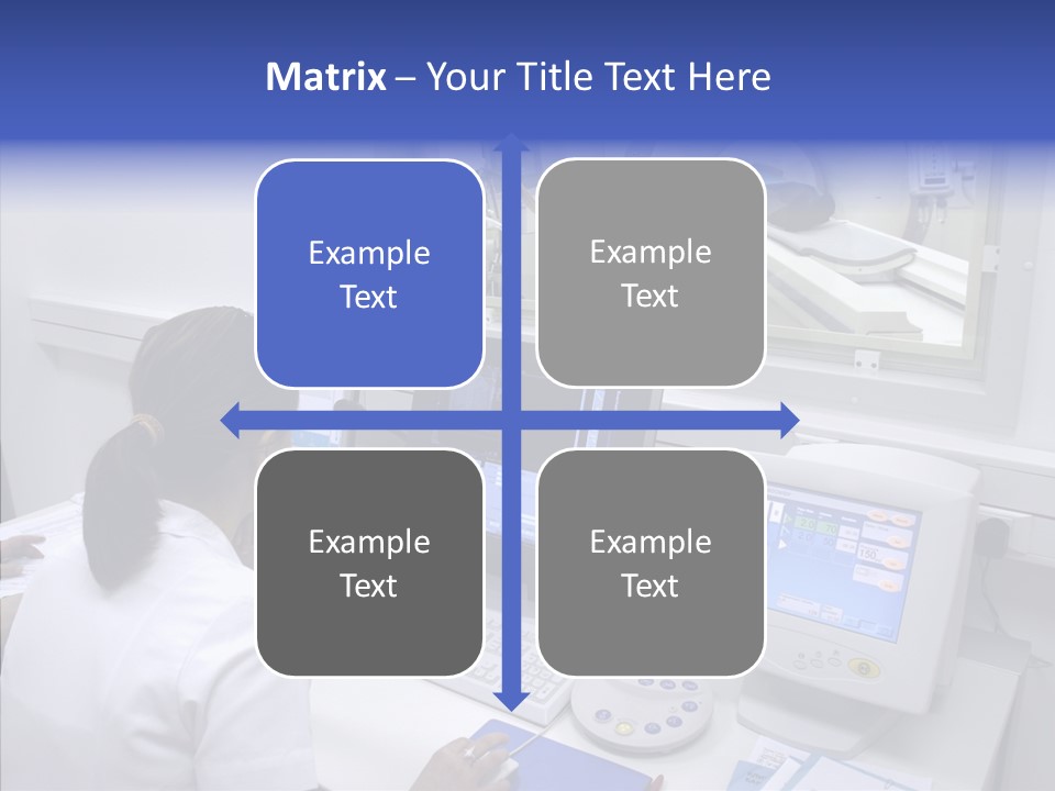 Assistance Hand White Background PowerPoint Template