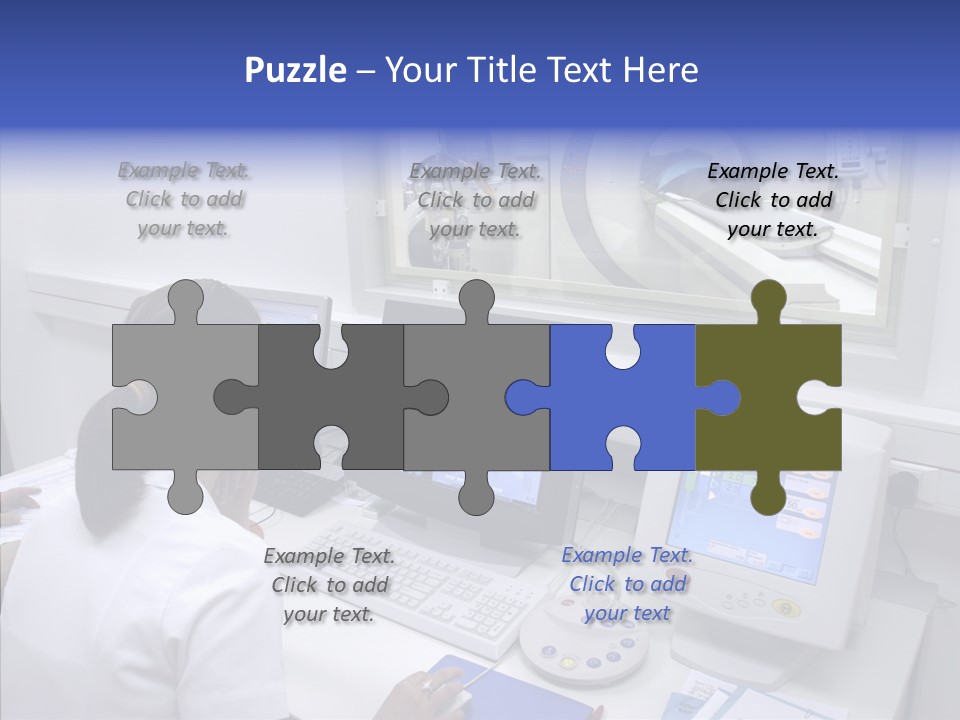 Assistance Hand White Background PowerPoint Template