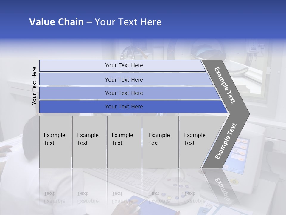 Assistance Hand White Background PowerPoint Template