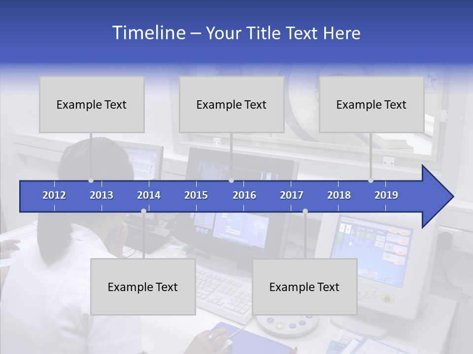 Assistance Hand White Background PowerPoint Template