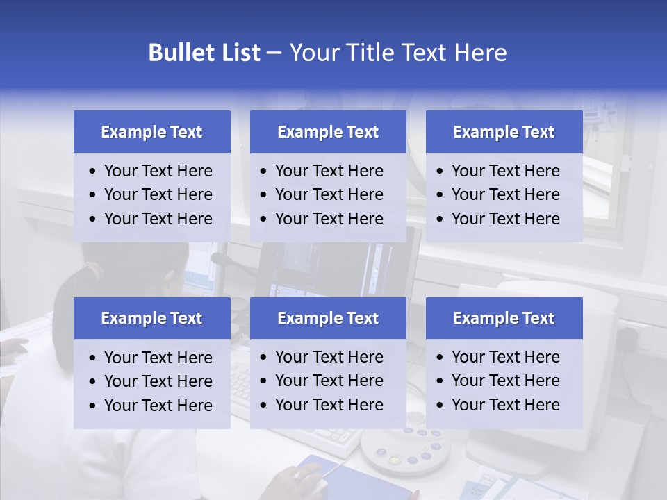 Assistance Hand White Background PowerPoint Template