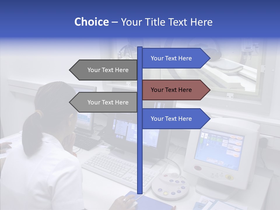 Assistance Hand White Background PowerPoint Template