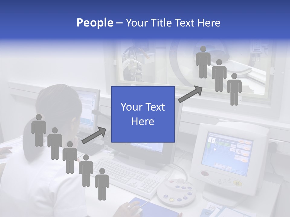 Assistance Hand White Background PowerPoint Template