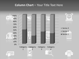 Senior  Finger Assist PowerPoint Template