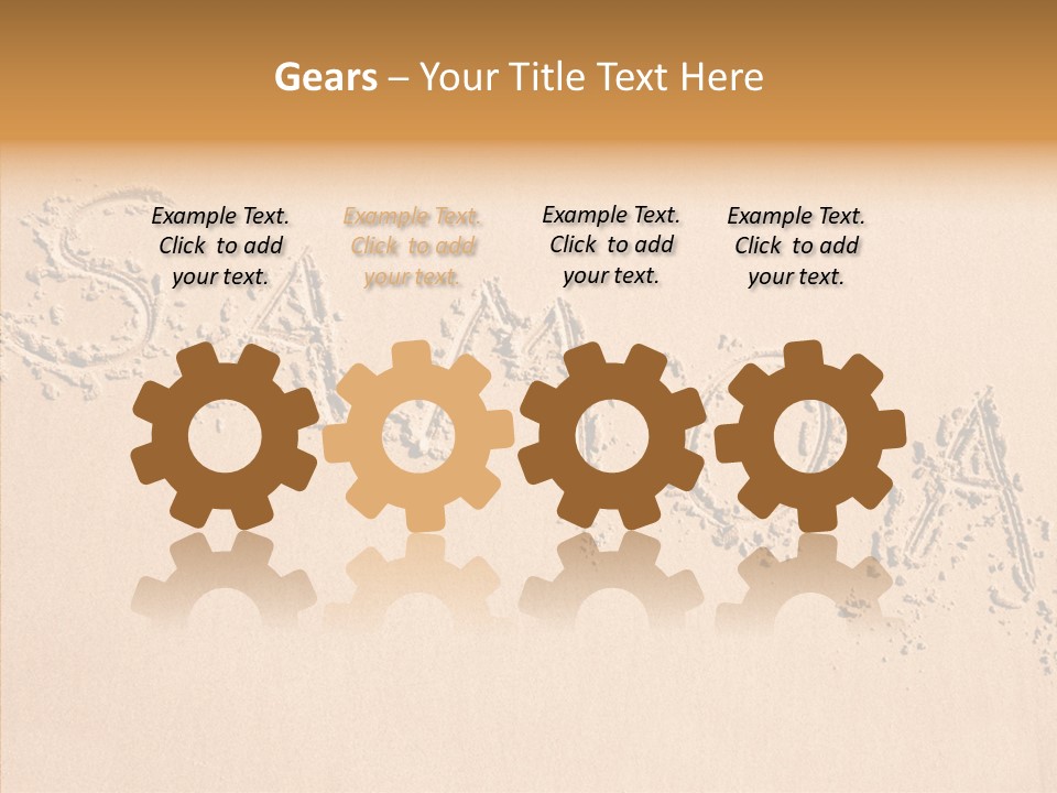 Adult Aging Background PowerPoint Template