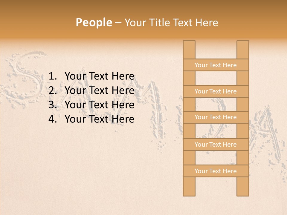 Adult Aging Background PowerPoint Template