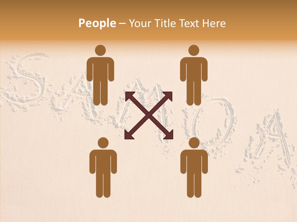 Adult Aging Background PowerPoint Template