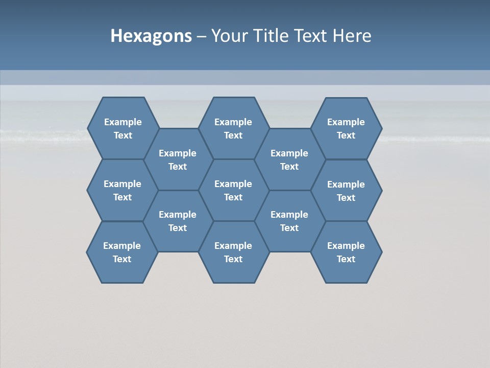 Female Helping Hand  PowerPoint Template