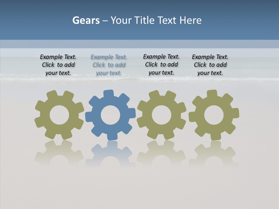 Female Helping Hand  PowerPoint Template