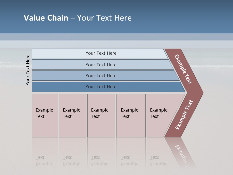 Female Helping Hand  PowerPoint Template
