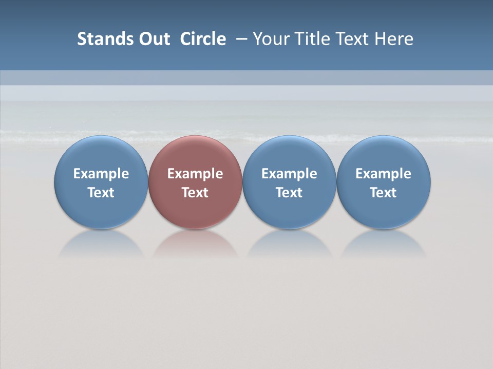 Female Helping Hand  PowerPoint Template