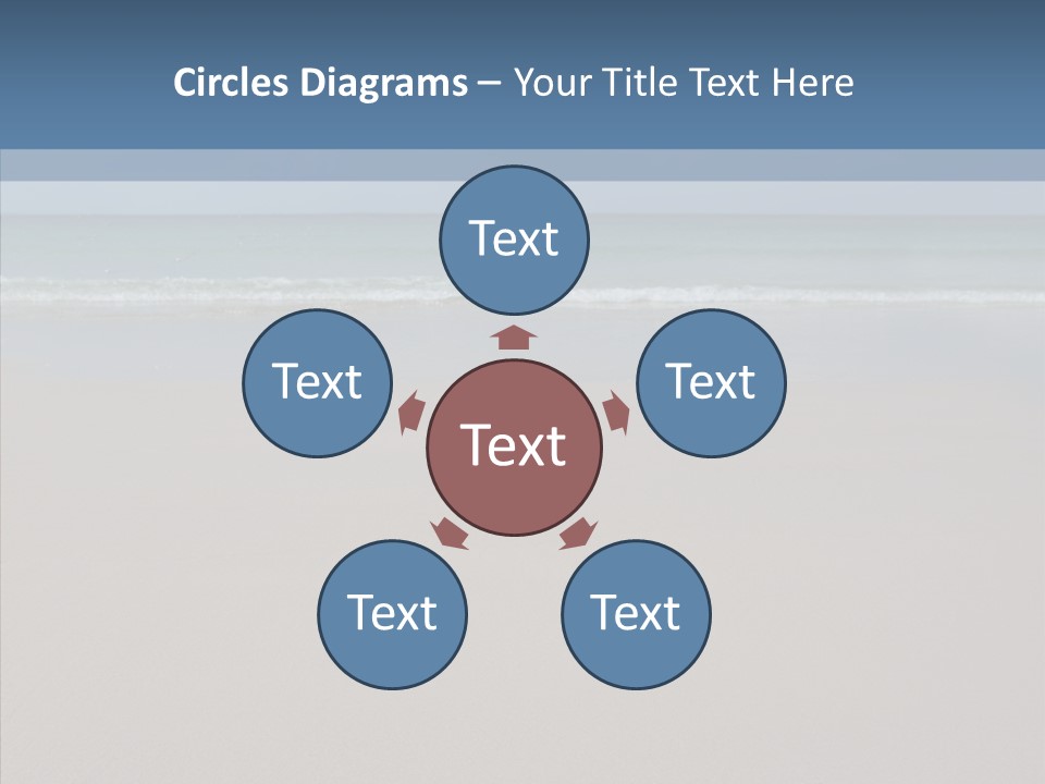 Female Helping Hand  PowerPoint Template
