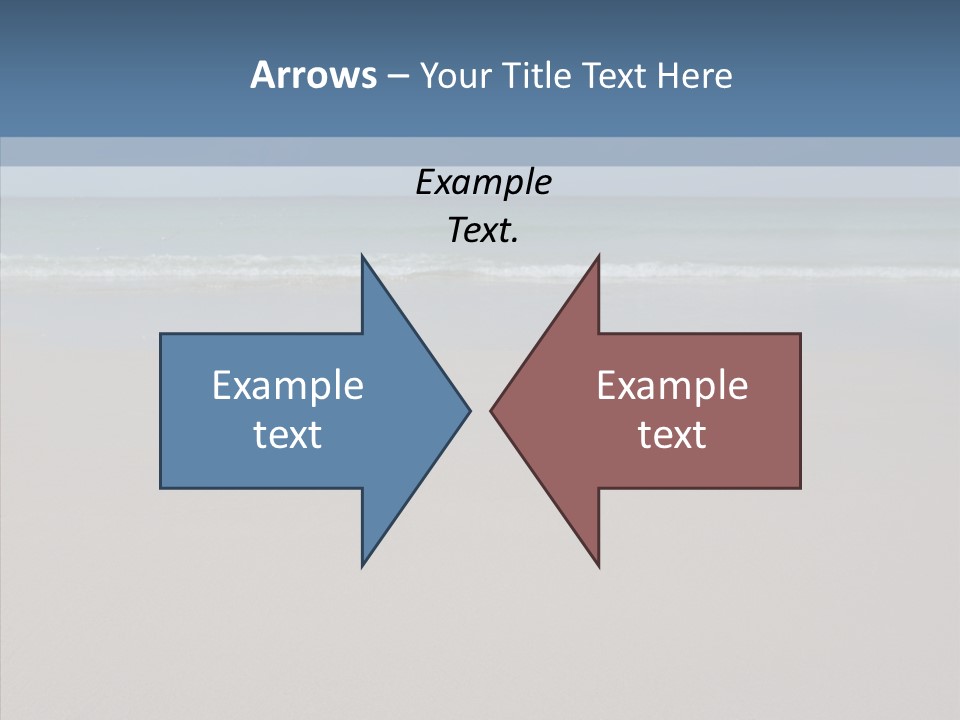 Female Helping Hand  PowerPoint Template