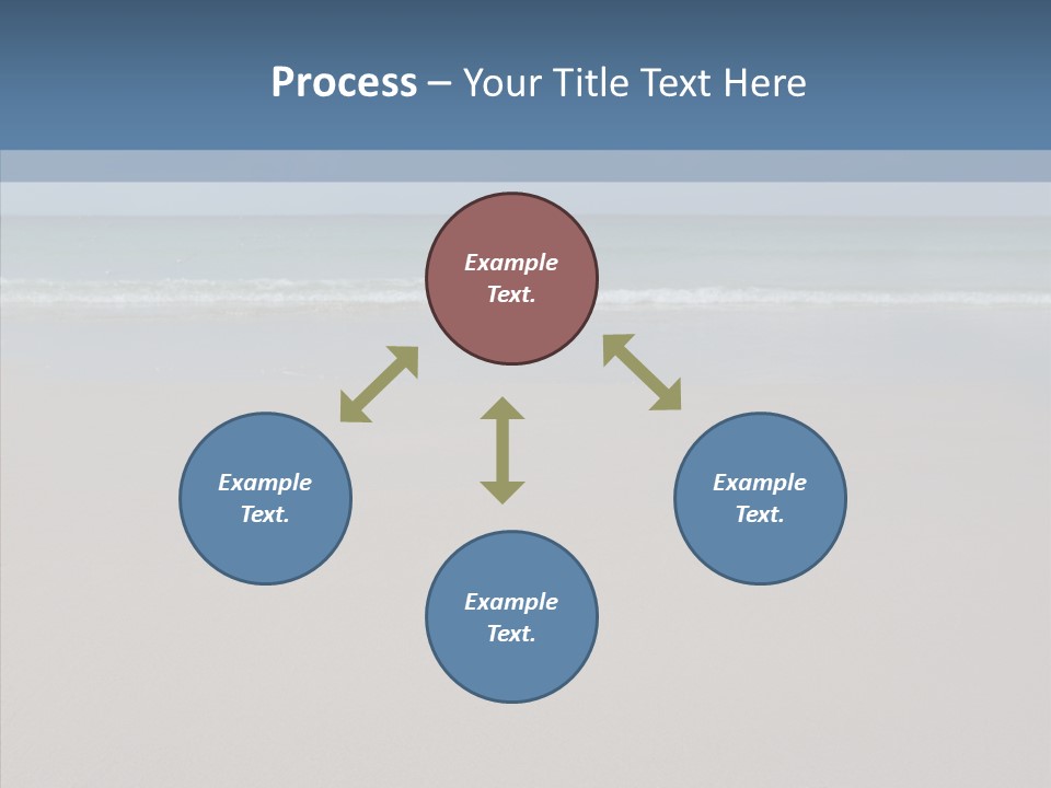 Female Helping Hand  PowerPoint Template