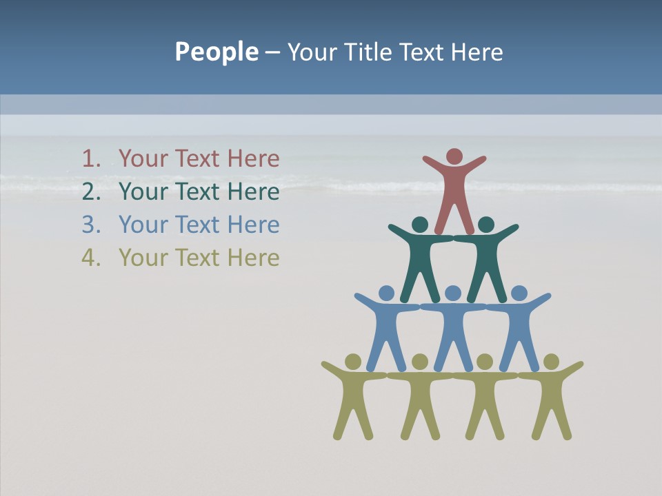 Female Helping Hand  PowerPoint Template