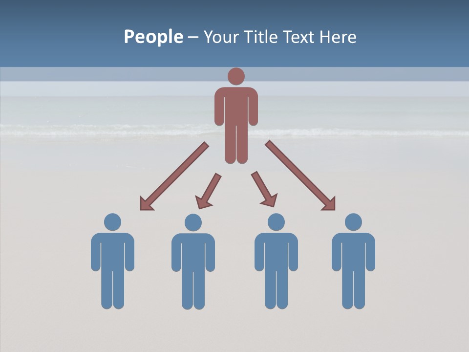 Female Helping Hand  PowerPoint Template