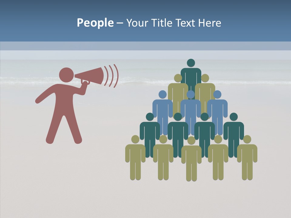 Female Helping Hand  PowerPoint Template