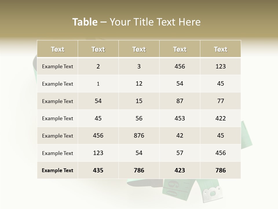 Care Closeup Two PowerPoint Template