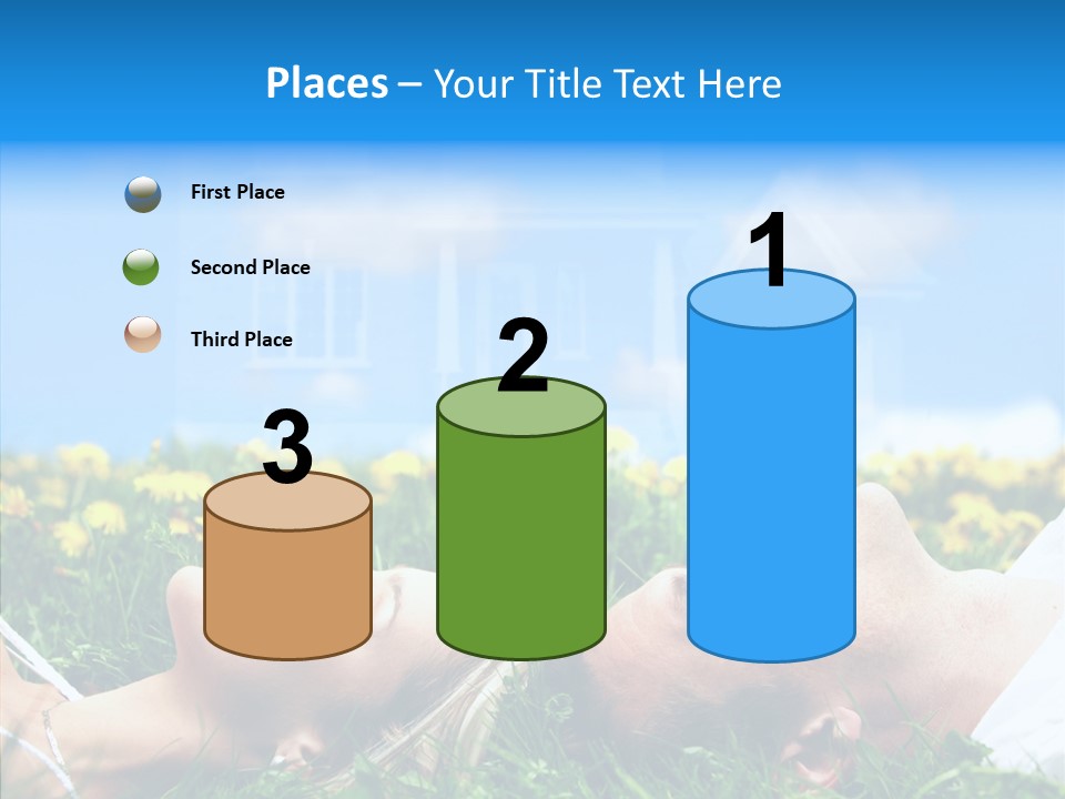 Finger Women Holding Hands PowerPoint Template