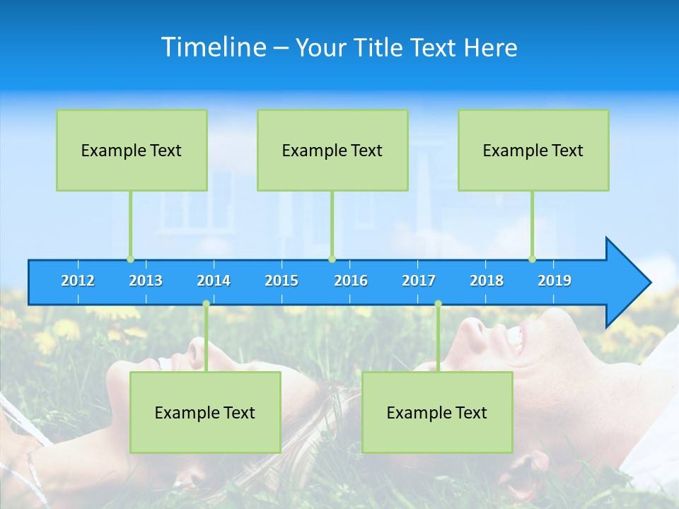 Finger Women Holding Hands PowerPoint Template