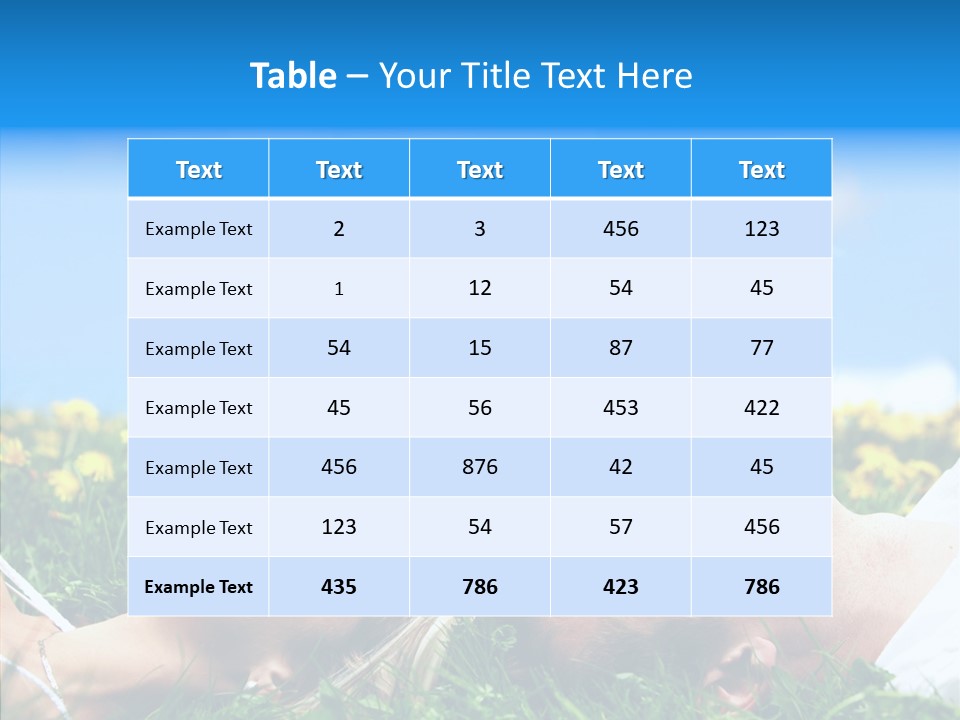 Finger Women Holding Hands PowerPoint Template