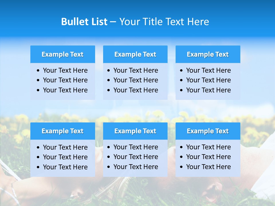 Finger Women Holding Hands PowerPoint Template