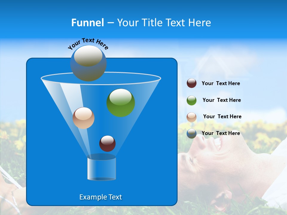 Finger Women Holding Hands PowerPoint Template