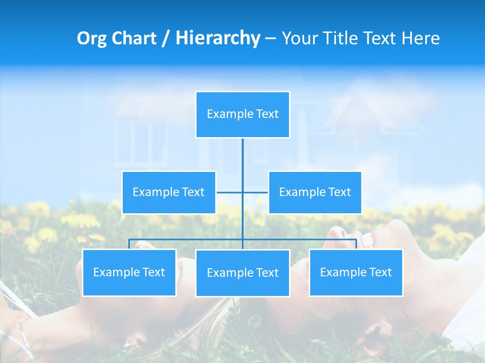 Finger Women Holding Hands PowerPoint Template