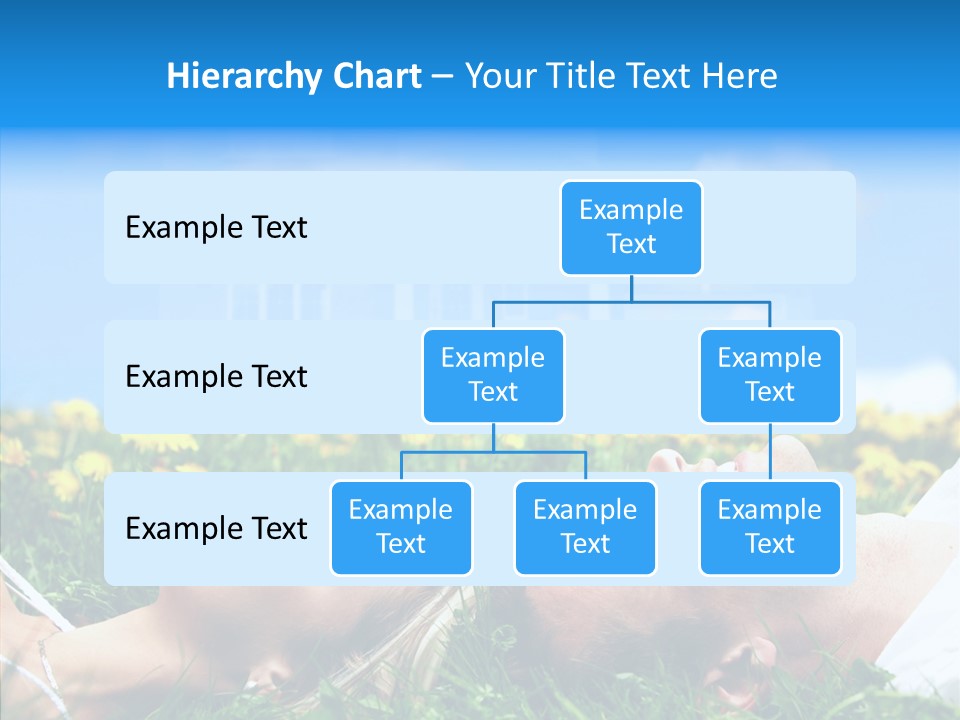 Finger Women Holding Hands PowerPoint Template