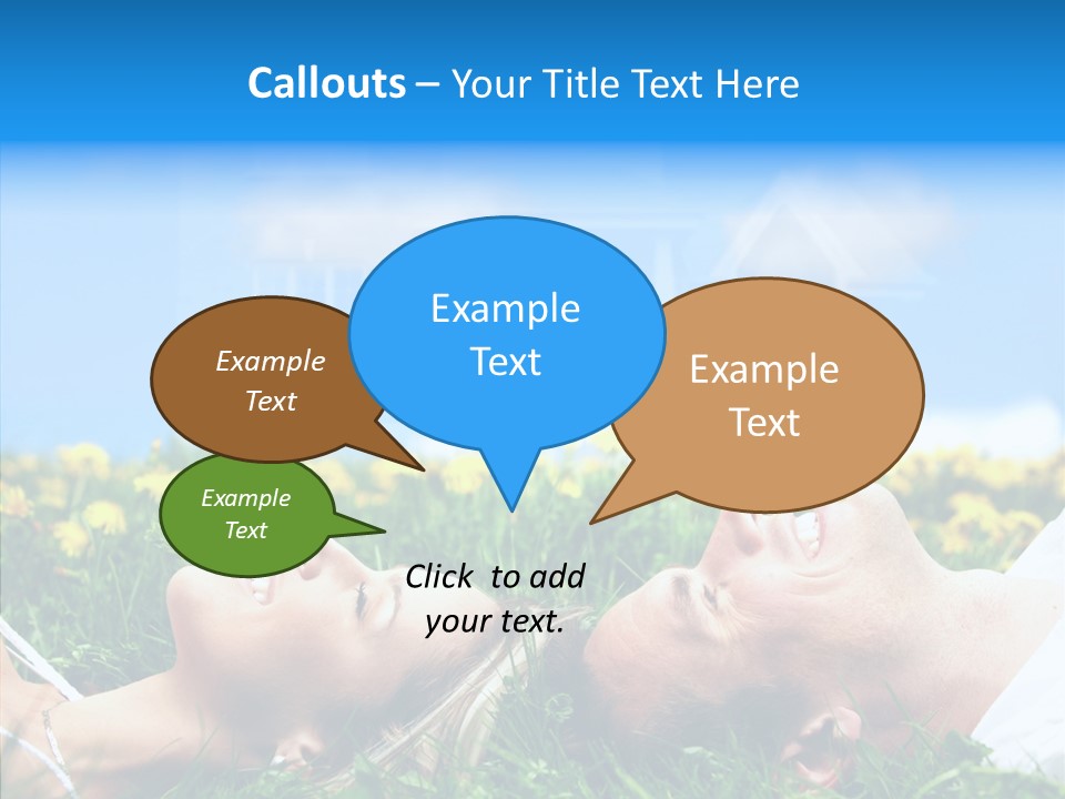 Finger Women Holding Hands PowerPoint Template