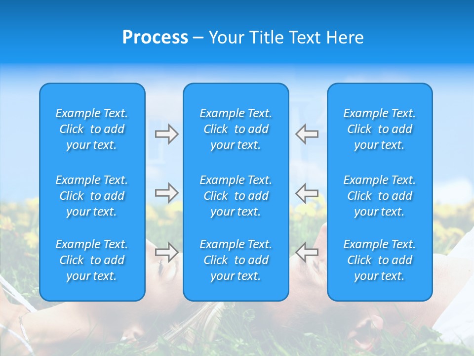 Finger Women Holding Hands PowerPoint Template