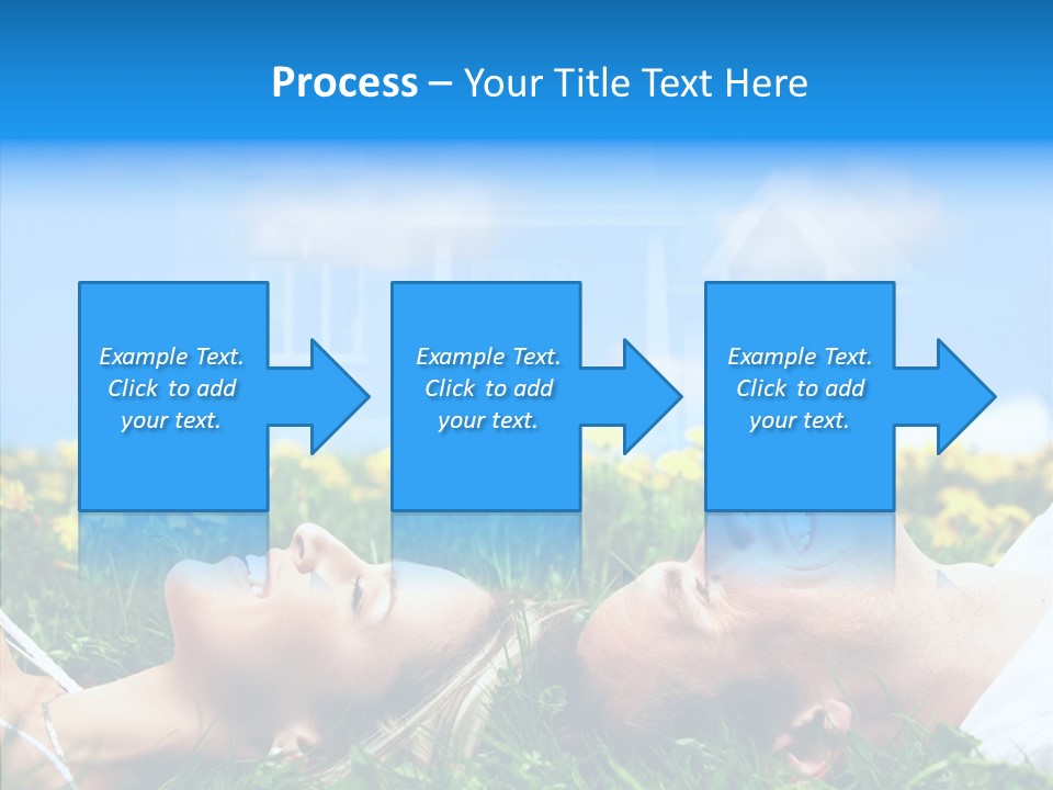 Finger Women Holding Hands PowerPoint Template