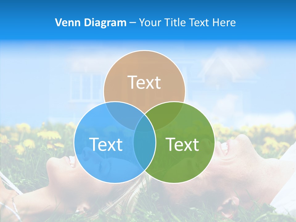 Finger Women Holding Hands PowerPoint Template