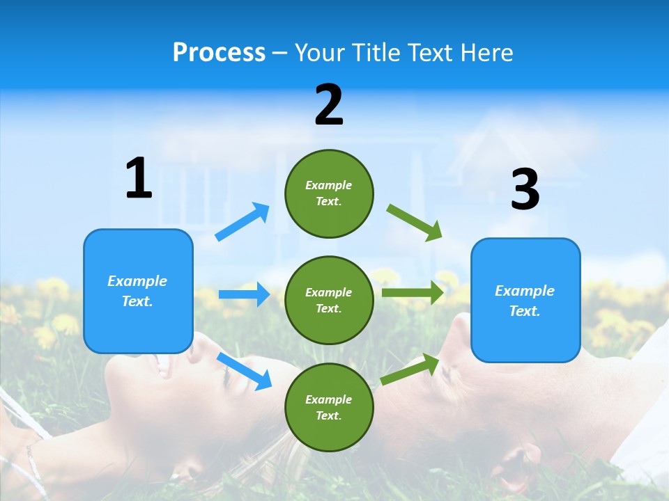 Finger Women Holding Hands PowerPoint Template