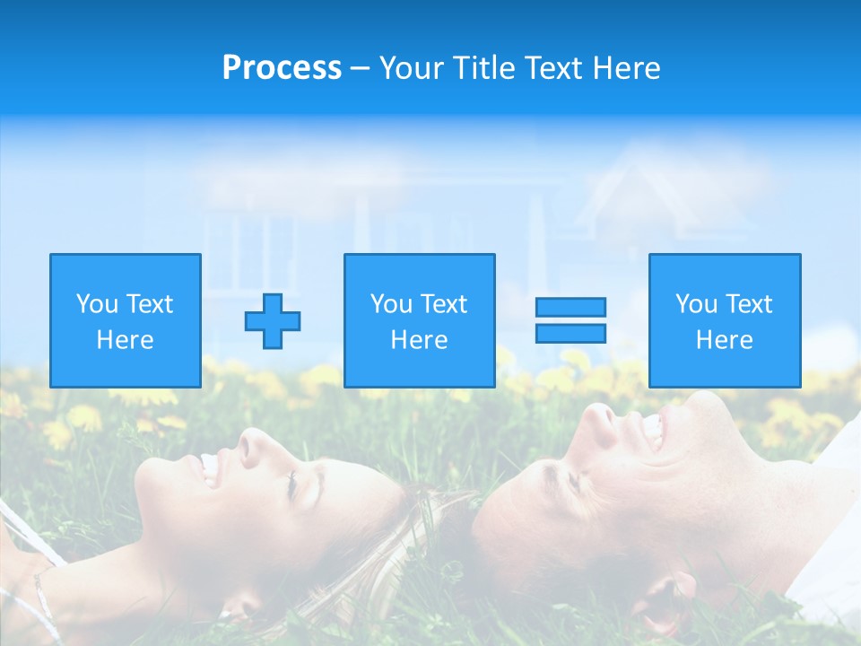 Finger Women Holding Hands PowerPoint Template