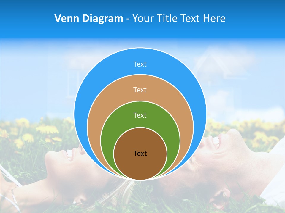 Finger Women Holding Hands PowerPoint Template