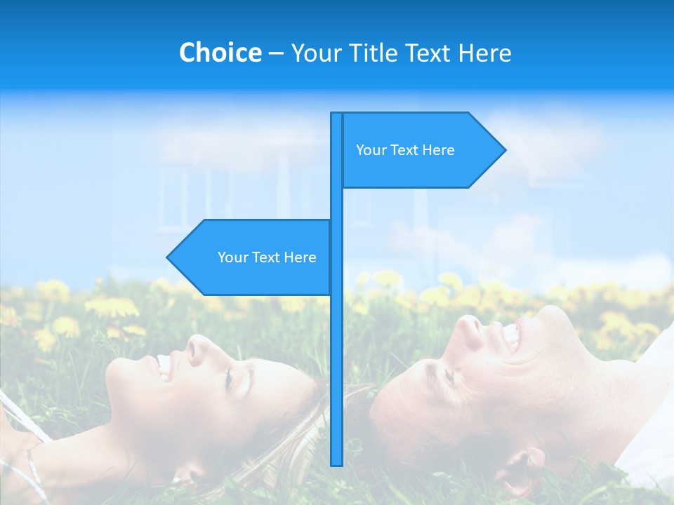 Finger Women Holding Hands PowerPoint Template