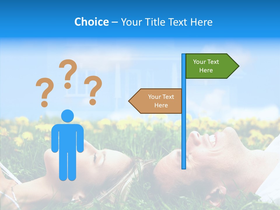 Finger Women Holding Hands PowerPoint Template