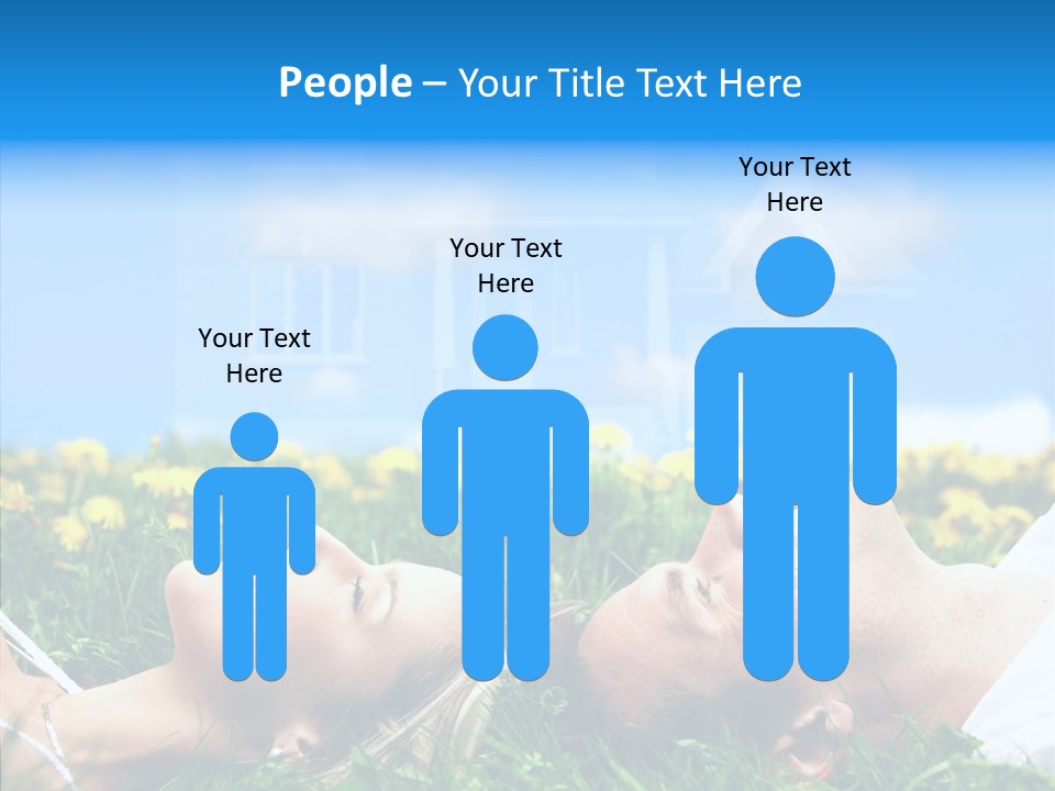 Finger Women Holding Hands PowerPoint Template