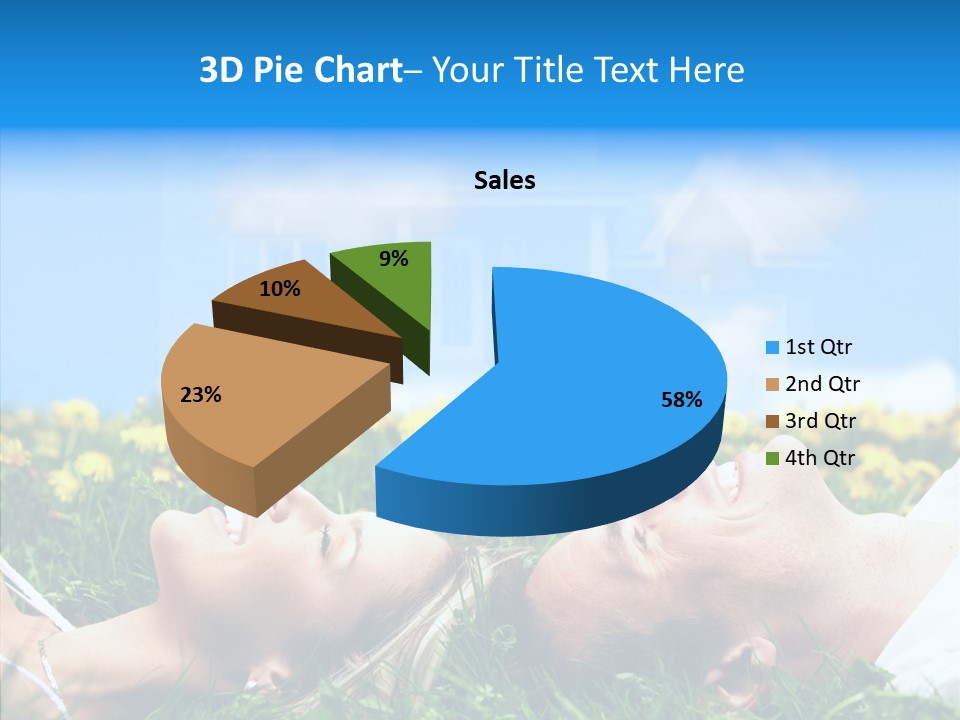 Finger Women Holding Hands PowerPoint Template