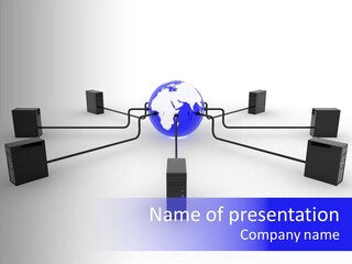 Female Closeup Two PowerPoint Template